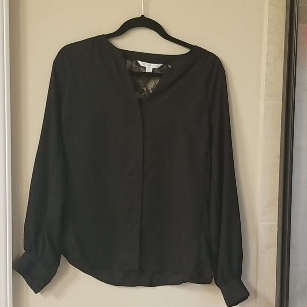 Lauren Conrad sexy black top (s)